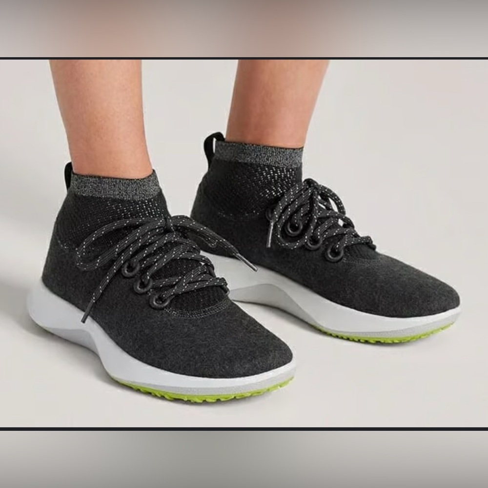 Sz 8.5 WOMENS ALLBIRDS DASHER MIZZLE MID WOOL RUNNING ATHLETIC SHOES